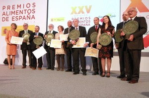 Cañete y su discurso de presentador en los Premios Alimentos de España 